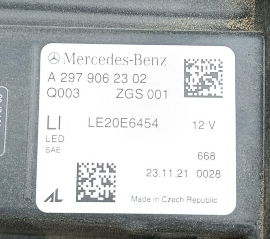 A2979062302 Левая фара купить Украина