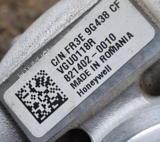 FORD FR3E9G438CF Турбина в наличии Ирпень