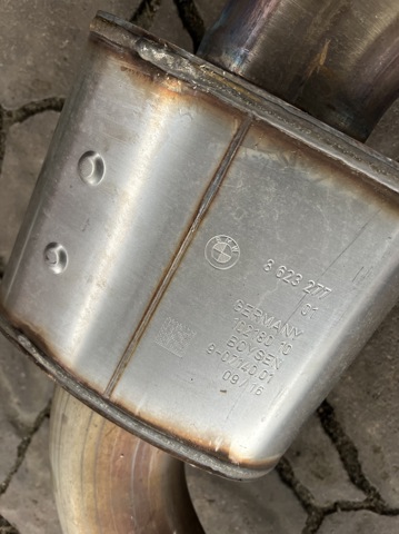 18308650847 BMW Глушитель, задняя часть купить в Кривой Рог