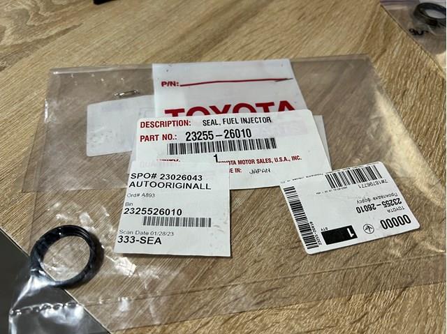 Уплотнительное кольцо форсунок  2325526010 TOYOTA