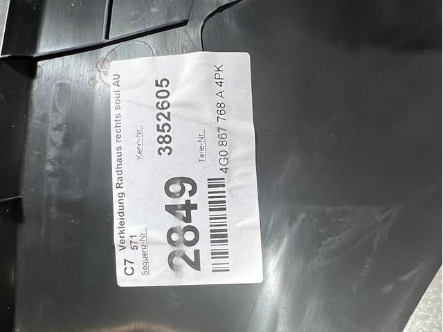 4G0867768A4PK Обшивка стойки кузова внутренняя задняя правая купить Черновцы