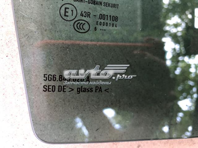 Окно задней двери 5G6845026A VAG