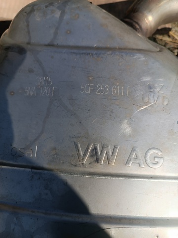 VAG 5NA253609AE Глушитель, центральная и задняя часть в наличии Винница