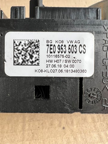 7E0953507C9B9 VAG Подрулевой переключатель купить в Полтава
