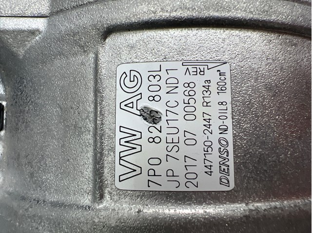 VAG 7P0820803L Компрессор кондиционера в наличии Полтава
