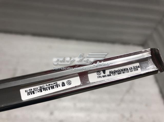 7P08539857Z7 VAG Молдинг лобового стекла левый купить в Николаев