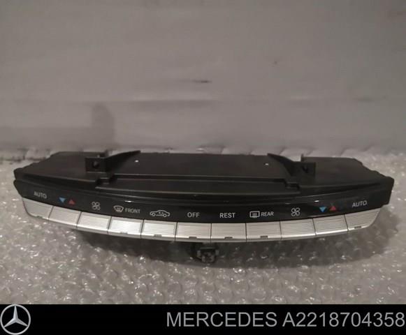 Блок управления печкой A2218704358 MERCEDES