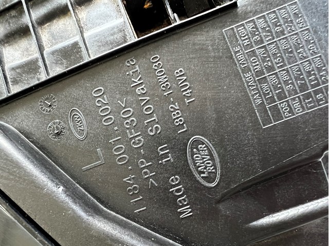 LAND ROVER L8B213W030EF в наличии Ирпень