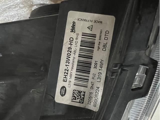 LAND ROVER LR052378 Правая фара в наличии Черновцы