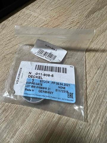 Заглушка блока цилиндров N0119085 VAG