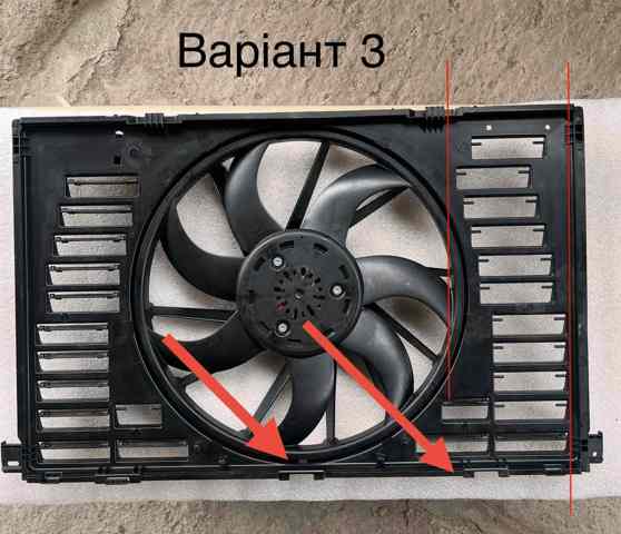 PORSCHE PAE121203A Диффузор вентилятора в сборе с мотором и крыльчаткой в наличии Хмельницкий