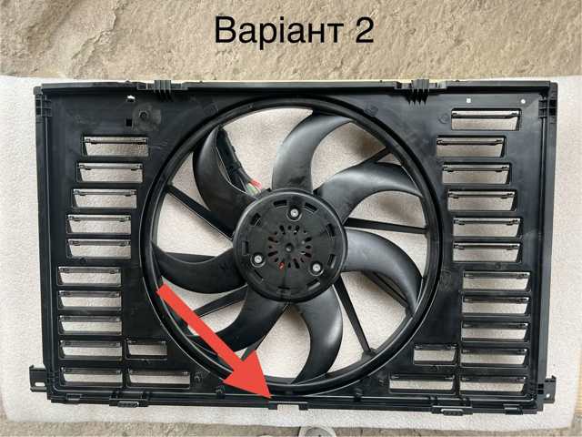 PORSCHE PAE121203A Диффузор вентилятора в сборе с мотором и крыльчаткой в наличии Украина