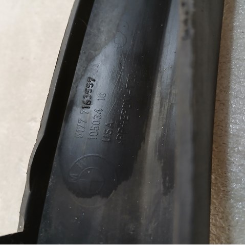 51777163557 BMW Расширитель (накладка) арки переднего крыла левый купить в Ужгород