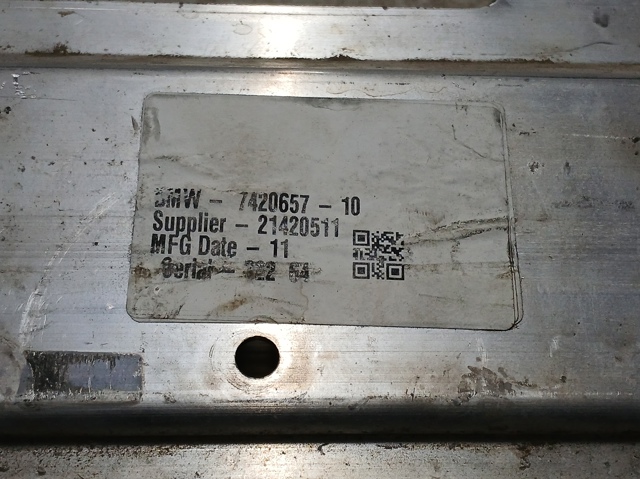 7420657 BMW Усилитель бампера заднего купить в Одесса