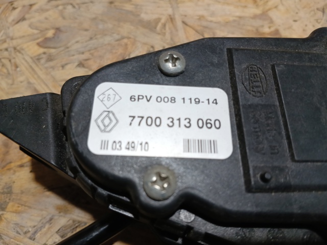 7700313060 RENAULT Педаль газа (акселератора) купить в Ровно