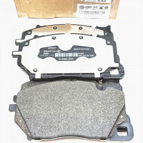 VAG 4K0698151L Колодки тормозные передние дисковые в наличии Запорожье