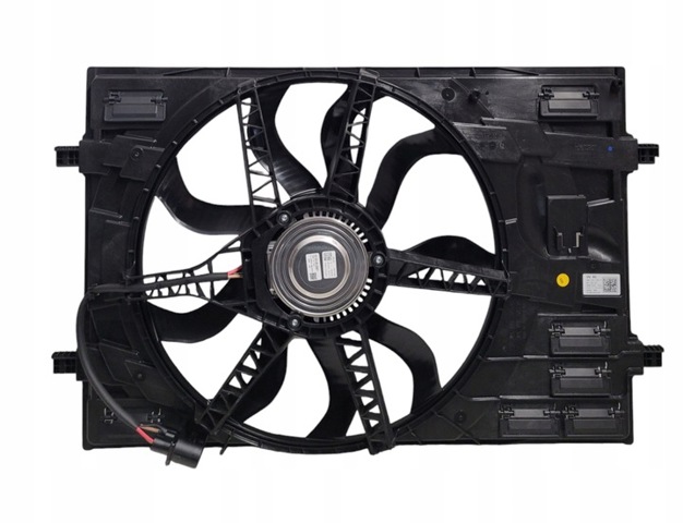 VAG 5WA121203P Диффузор радиатора охлаждения, в сборе с мотором и крыльчаткой в наличии Днепр