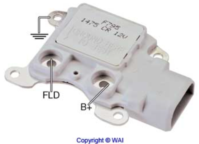 Реле зарядки F795 WAI