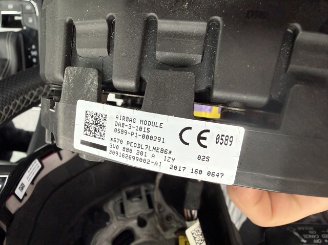 3V0880201A VAG Подушка безопасности (AIRBAG) водительская купить в Тернополь