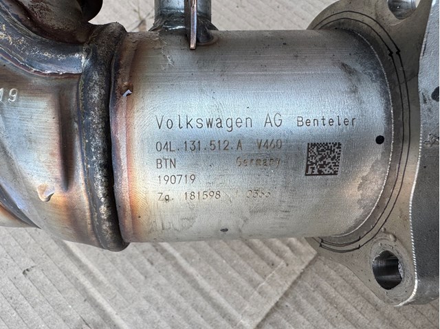 04L131512A VAG Радиатор системы EGR рециркуляции выхлопных газов купить в Украина