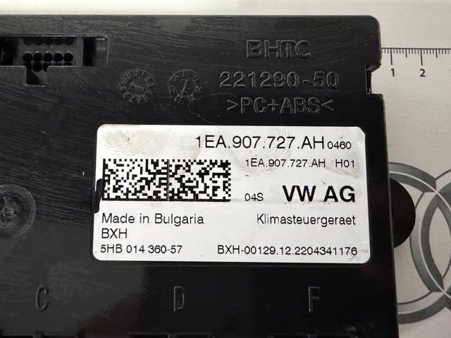 VAG 1EA907727AH Модуль управления (ЭБУ) климат-контролем в наличии Сумы