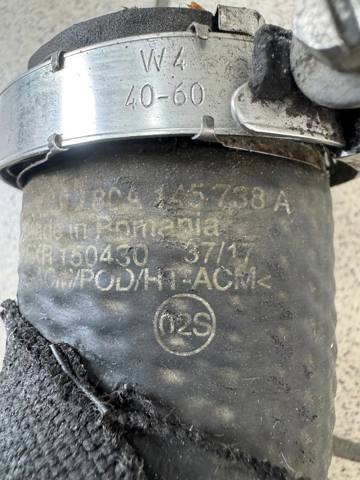 80A145738A Шланг (патрубок) интеркуллера купить Полтава