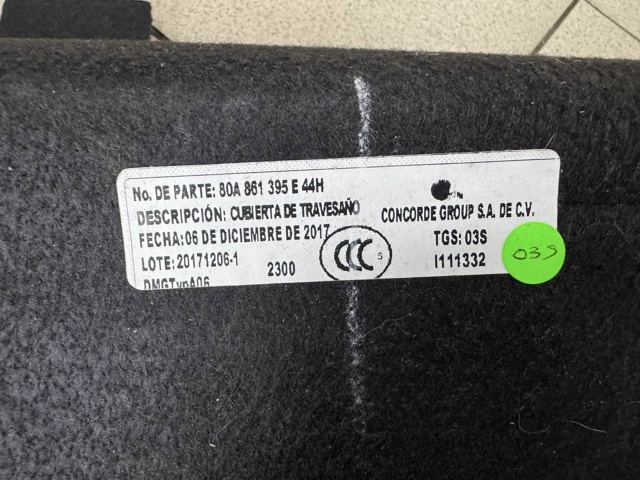 VAG 80A861395E44H в наличии Одесса