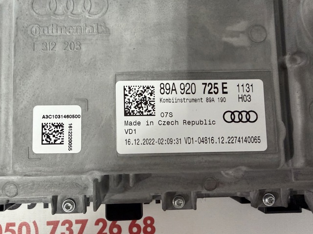 89A920725E Приборная доска (щиток приборов) купить Ужгород