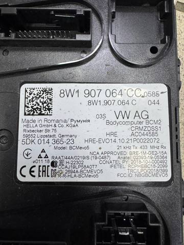 8W1907064CC Блок комфорта купить Киев