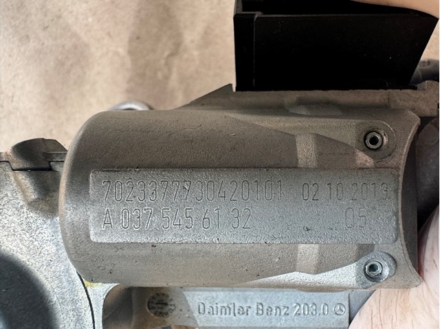 Механизм блокировки рулевого колеса A0375456132 MERCEDES