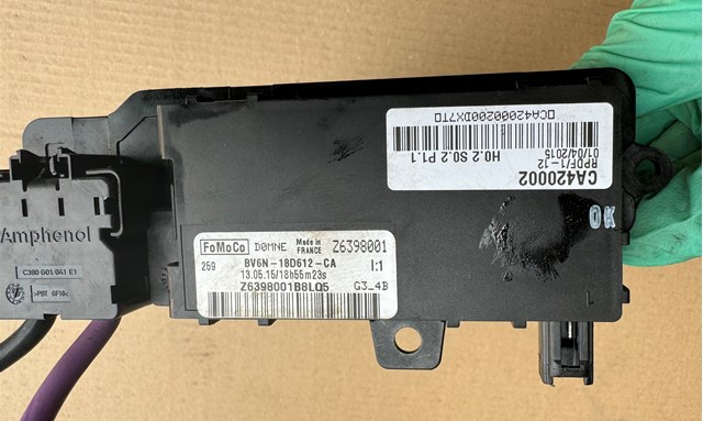 Электроподогреватель воздуха системы отопления салона BV6N18D612CA FORD