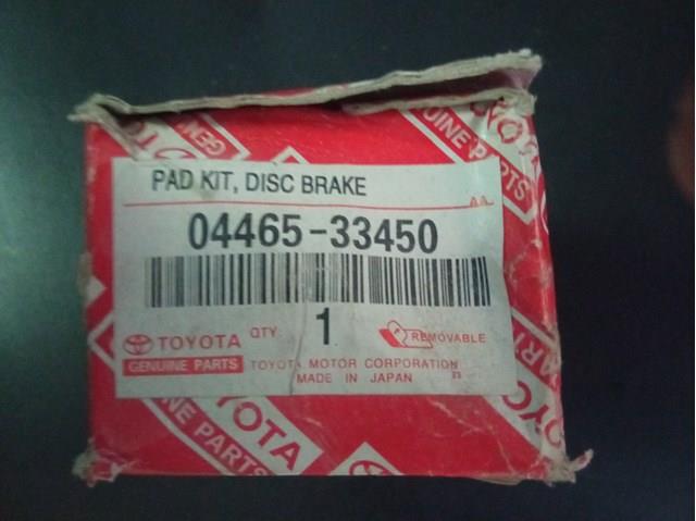 0446533450 TOYOTA Колодки тормозные передние дисковые купить в Украина