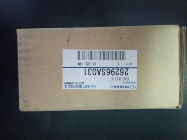 26296SA031 SUBARU Передние тормозные колодки купить в Житомир