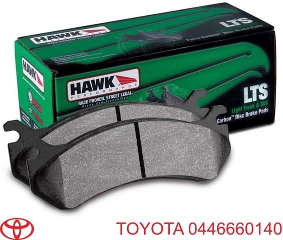 0446660140 TOYOTA Колодки тормозные задние дисковые купить в Кривой Рог