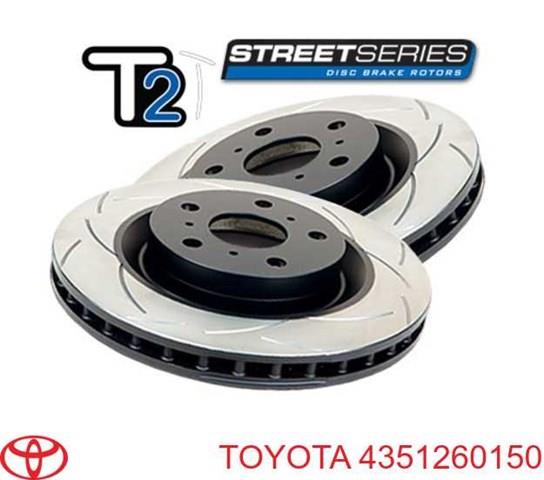 4351260150 TOYOTA Диск тормозной передний купить в Павлоград