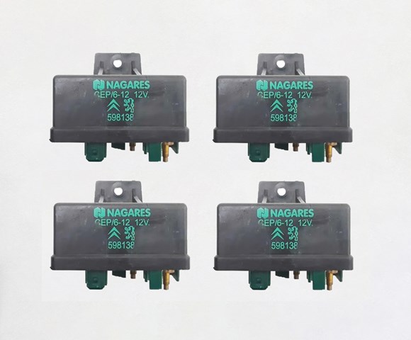 Реле свечей накаливания 598138 PEUGEOT