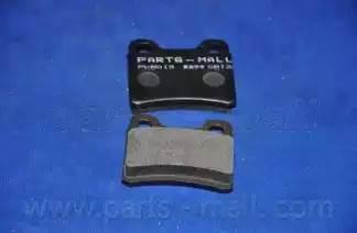 Колодки тормозные задние дисковые PKB019 