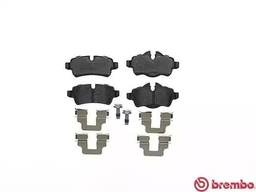 P06052 BREMBO Колодки тормозные задние дисковые купить в Запорожье