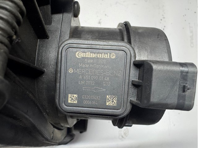 MERCEDES A6510900148 Датчик потока (расхода) воздуха, расходомер M.A.F. - (Mass Airflow) в наличии Винница