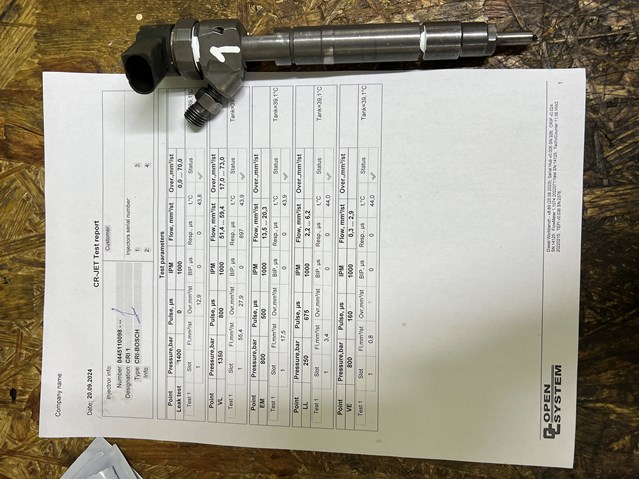 Форсунка дизельная в сборе 0445110098 BOSCH