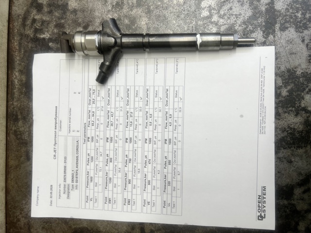 Топливные форсунки 236700R050 TOYOTA