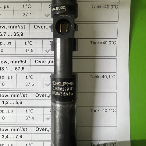 DELPHI EJBR03701D Форсунка впрыска топлива в наличии Харьков