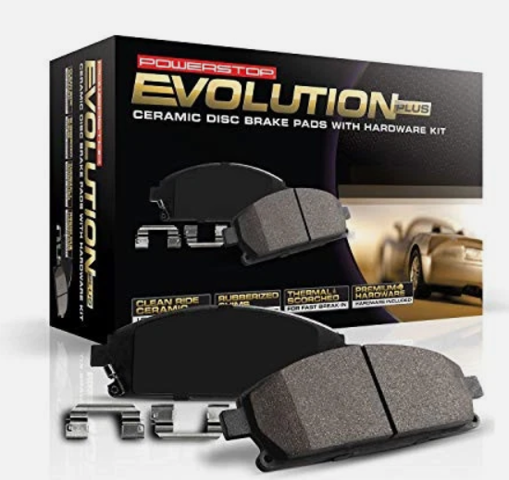 Колодки на тормоз задний дисковый 161018 POWER STOP