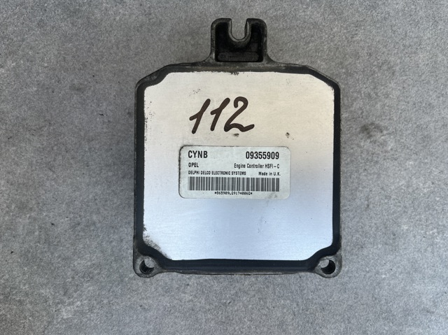 ЭБУ двигателем 09355909 OPEL