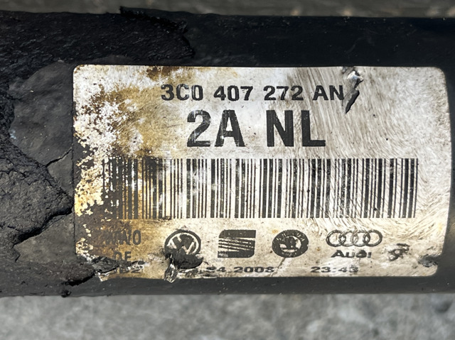 3C0407272AN VAG Полуось (привод) передняя правая купить в Ровно