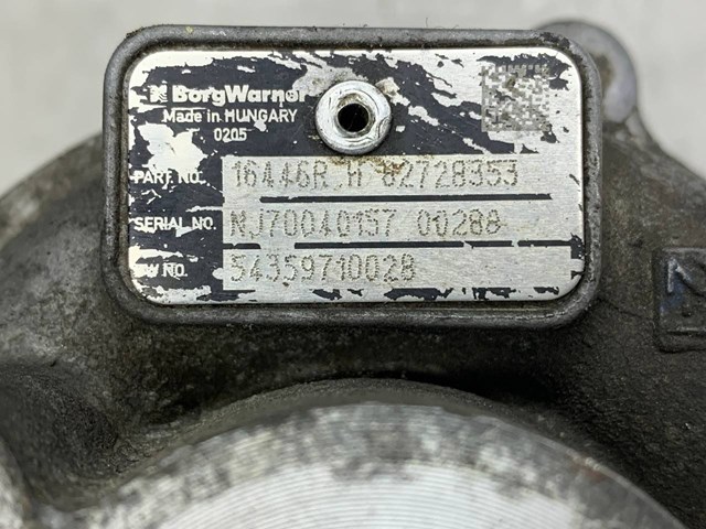 RENAULT 54359710028 Турбина в наличии Днепр