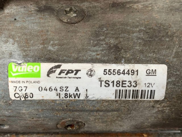 Стартер 55564491 OPEL
