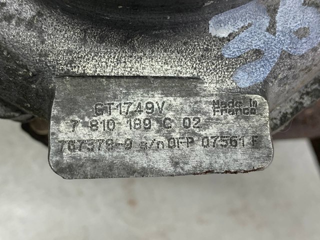 Турбонаддув 7810189C02 BMW
