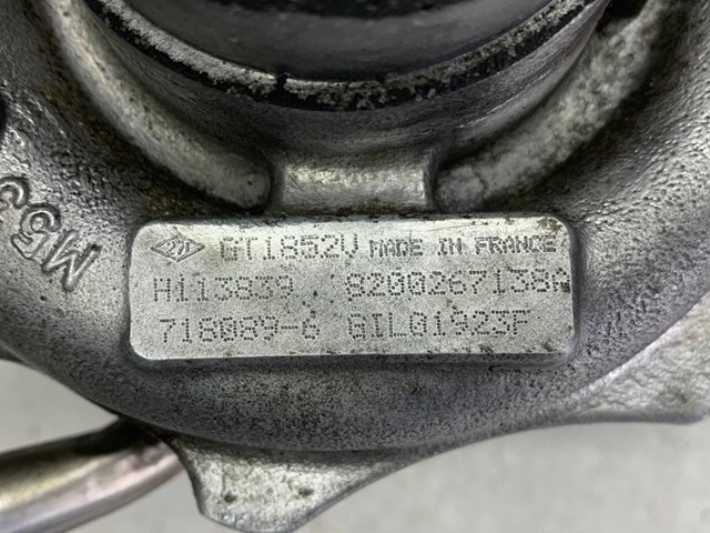 8200267138 RENAULT Турбина купить в Киев
