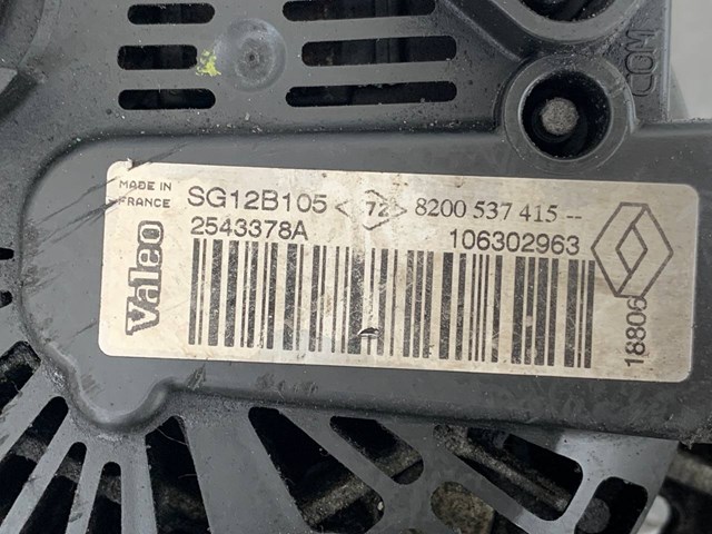RENAULT 8200537415 Генератор в наличии Украина